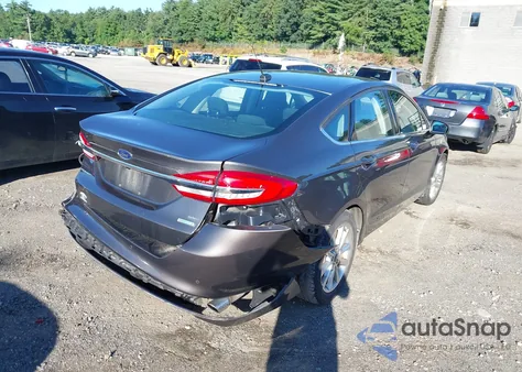 2017 Ford Fusion Se из США, поврежденный, VIN 3FA6P0HD6HR105088